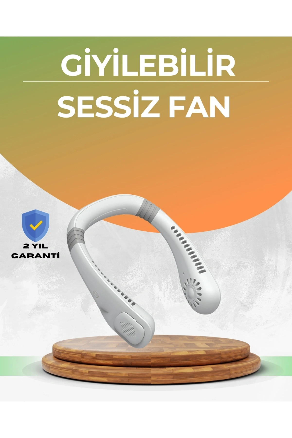 Uzun Ömürlü Bataryalı 9-18 Saat Kullanımlı Boyun Fanı