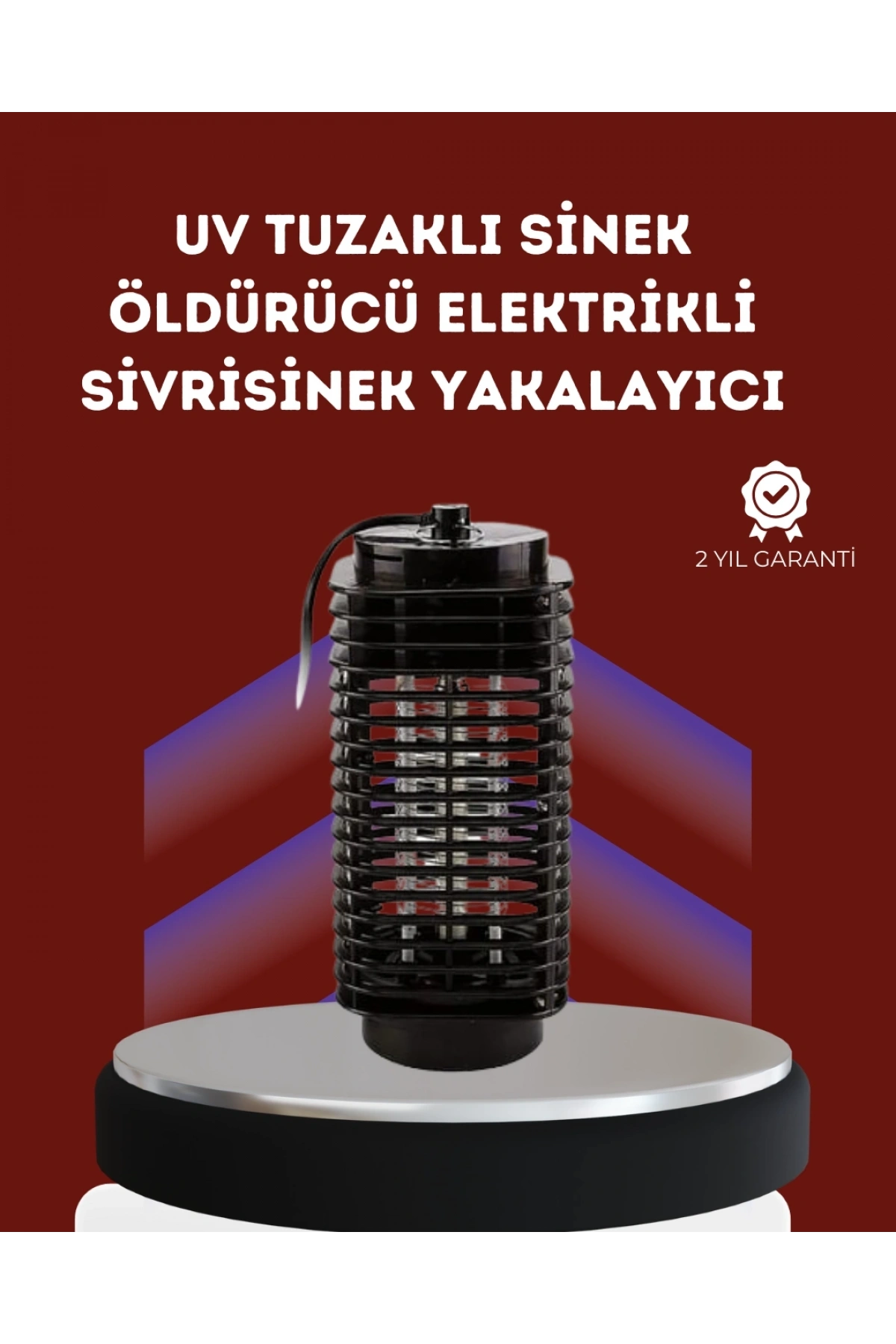 Uzun Ömürlü Elektrikli Sivrisinek Katili – Sessiz Çalışma, Güçlü Performans