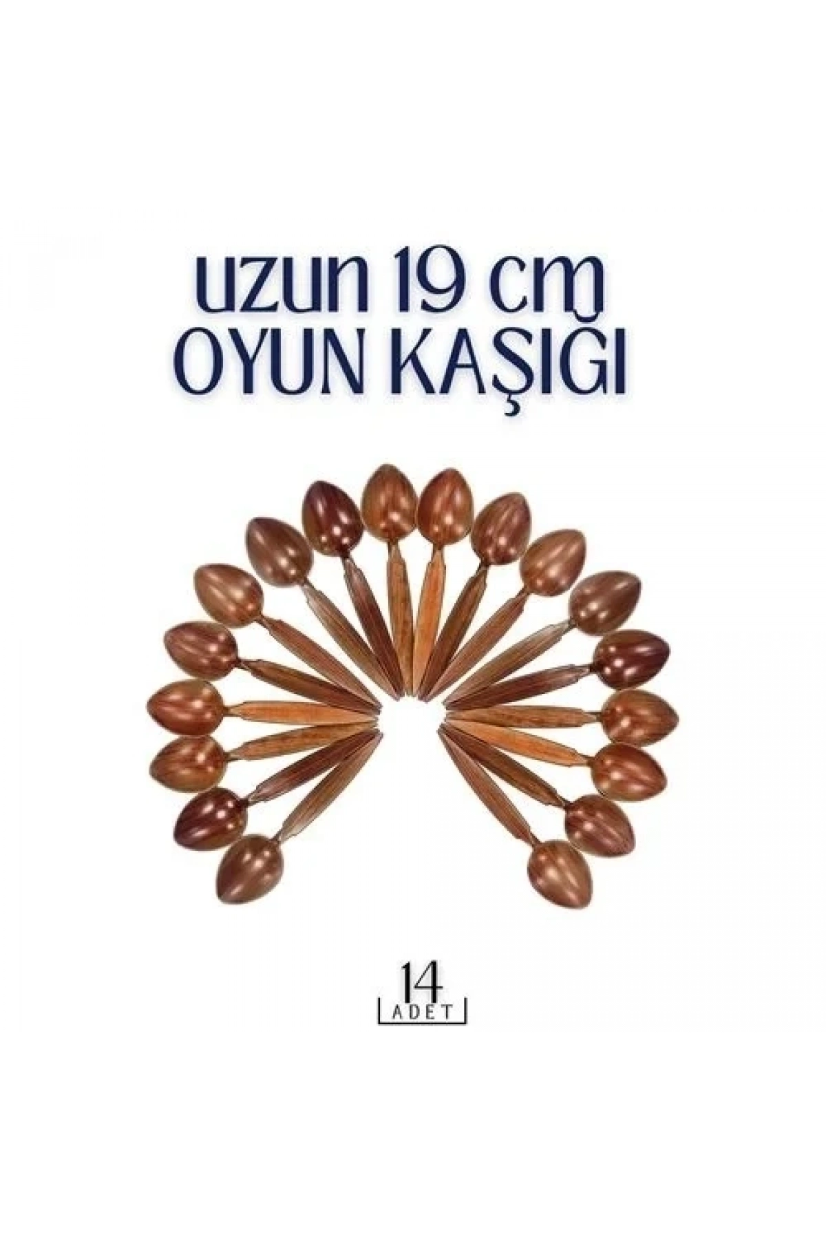 Uzun Oyun Kaşığı 14 Adet