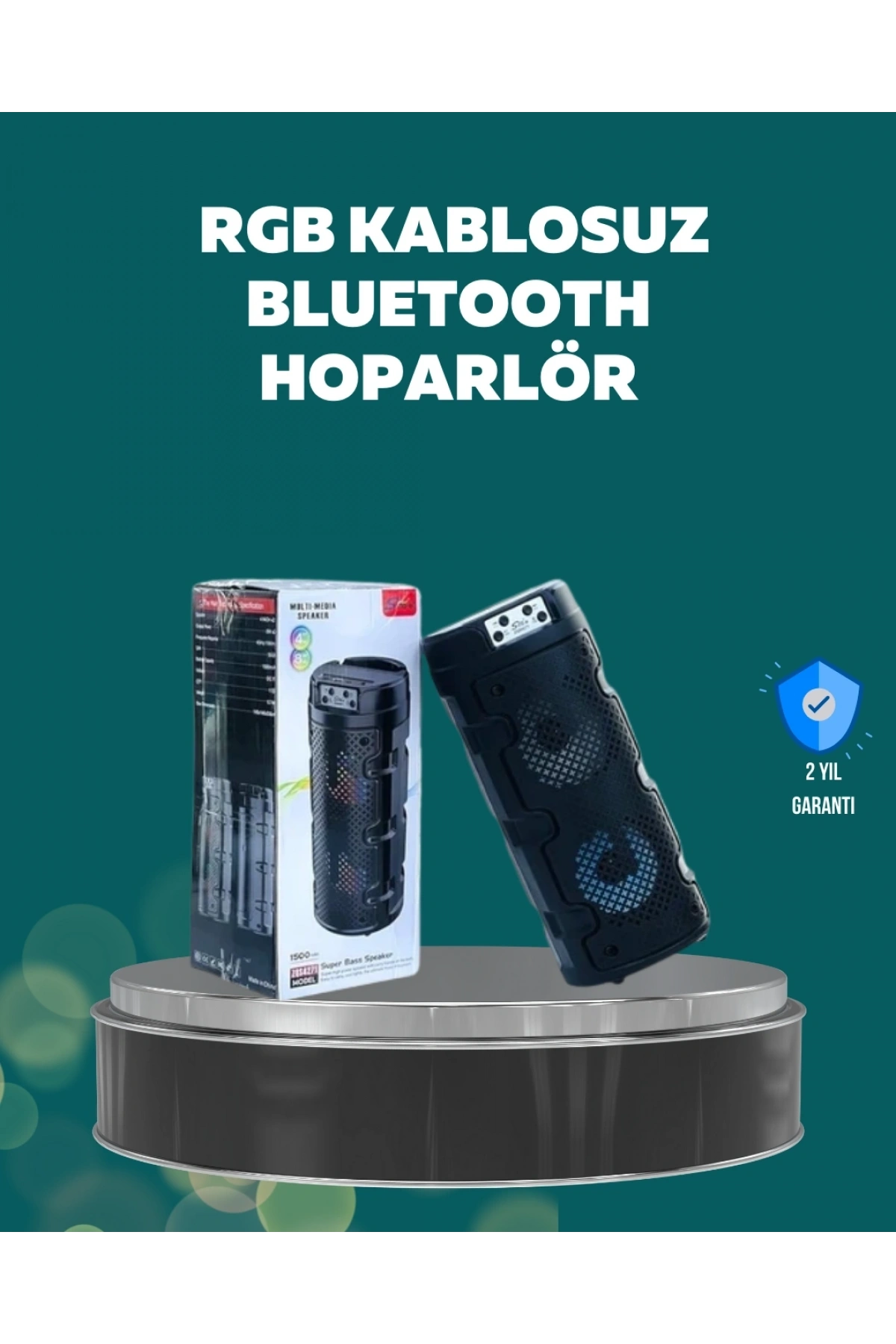 Uzun Pil Ömrü Sunan Kablosuz Bluetooth Hoparlör