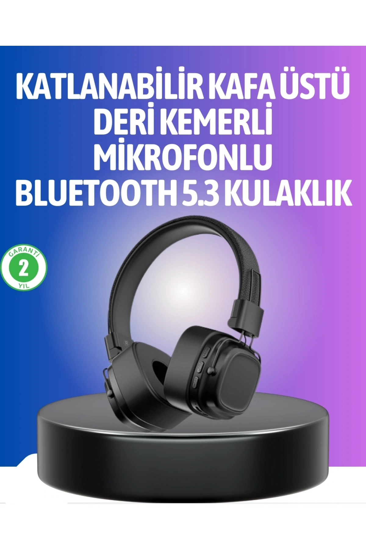 Uzun Süreli Rahat Kullanım İçin Kablosuz Bluetooth Kulaklık