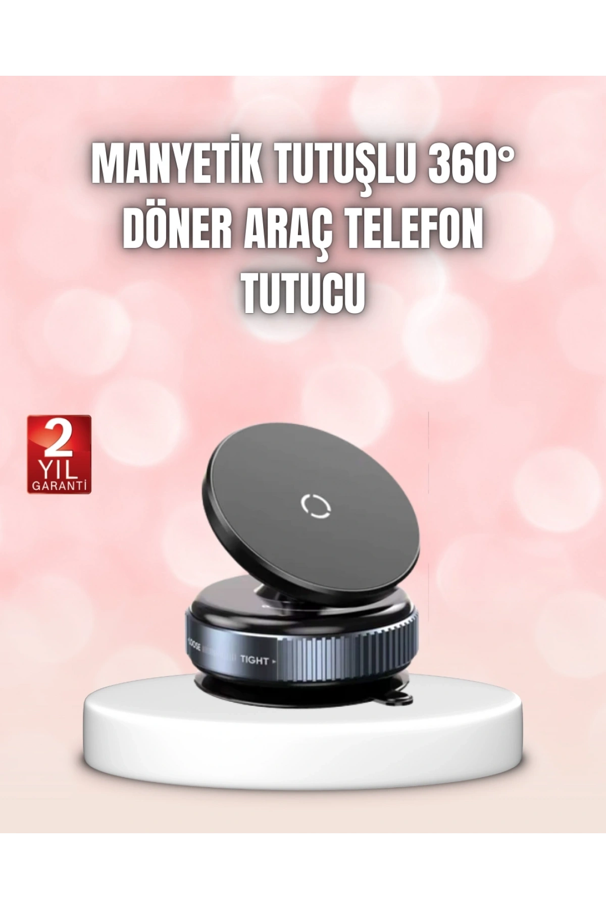 Vakumlu Manyetik Araç İçi Telefon Standı