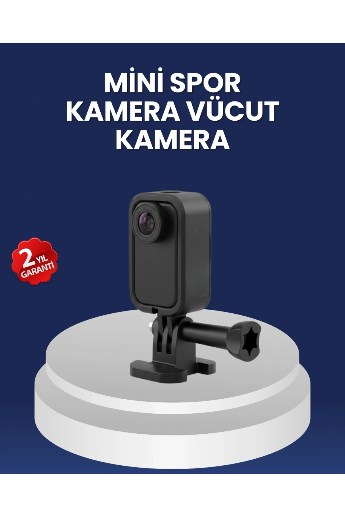 Vlog, Seyahat ve Günlük Video Çekimleri İçin Mini Kamera