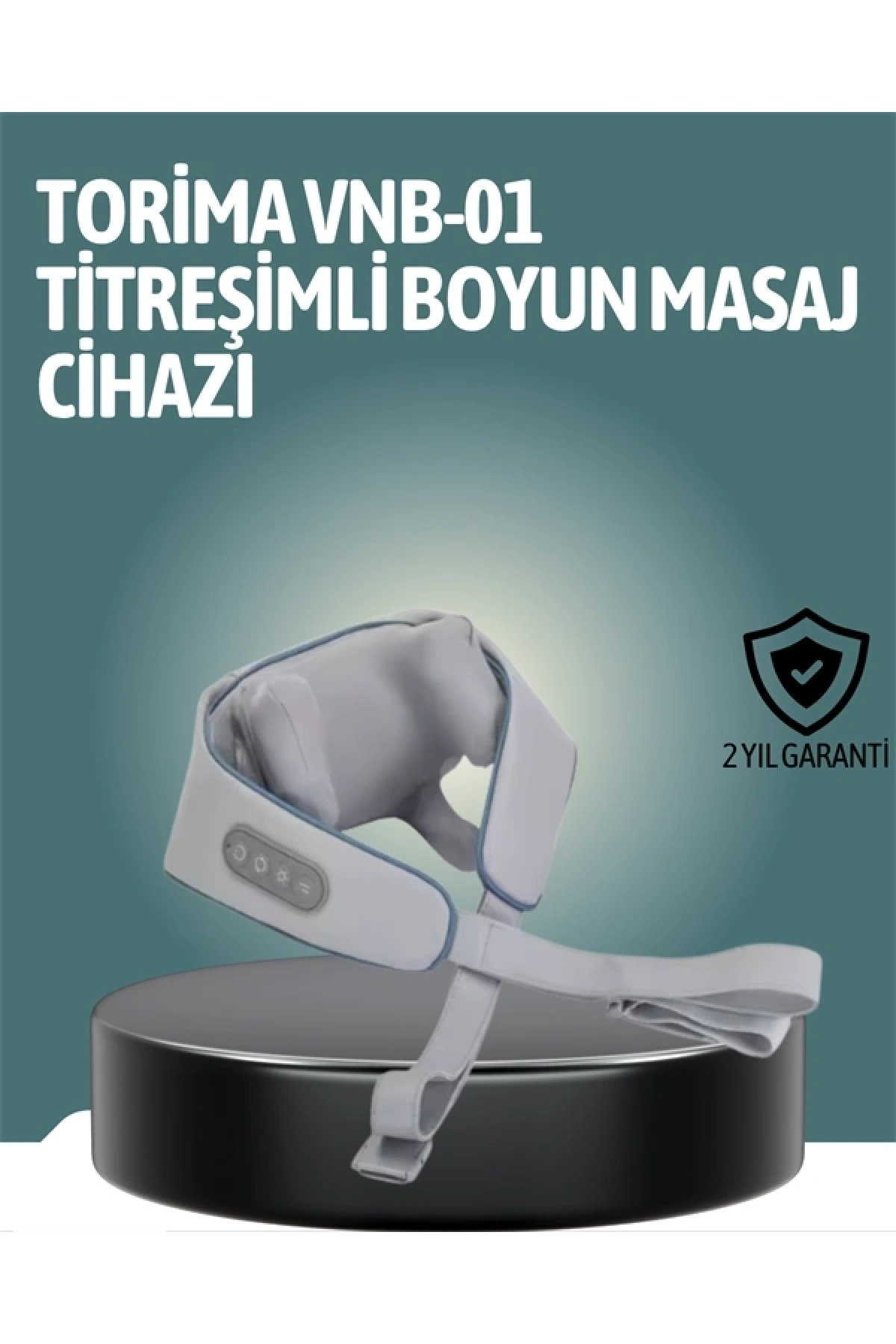 VNB-01 Şarjlı Isıtmalı Boyun ve Omuz Masaj Cihazı