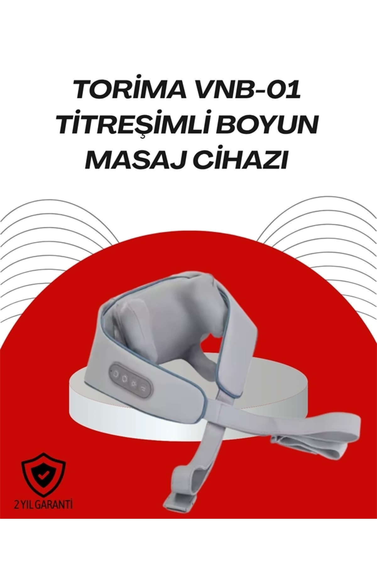 VNB-01 U Tipi Ergonomik Boyun Masaj Cihazı