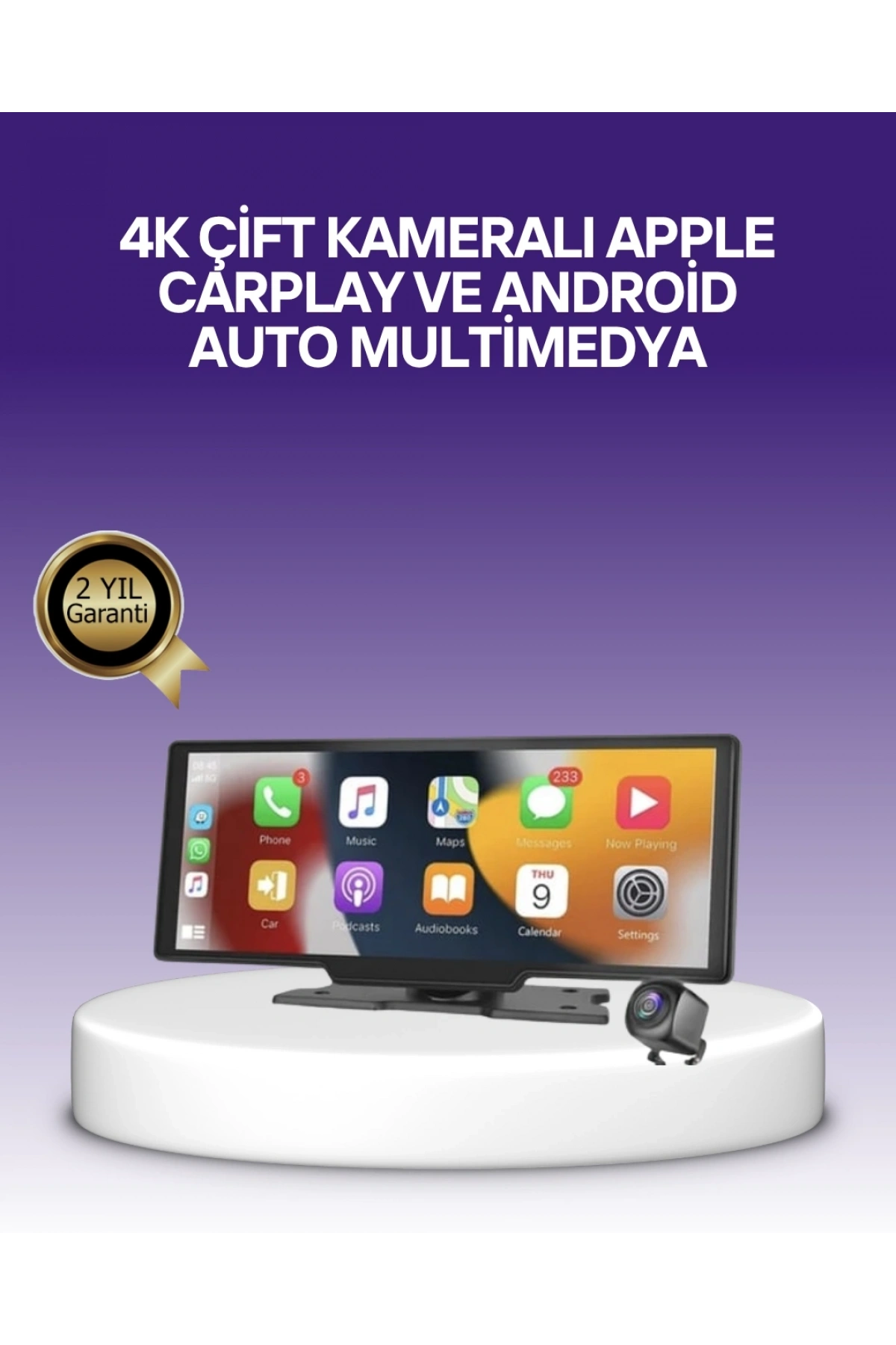 Volkswagen Golf, Polo, Passat, Jetta, Tiguan, BMW 3-5 Serisi CarPlay Android Auto 10.26” Ekran