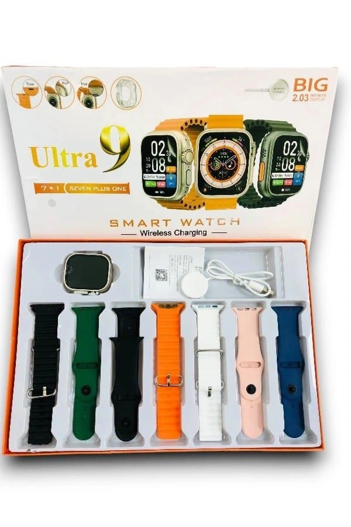 WATCH9 7 KORDONLU AKILLI SAAT