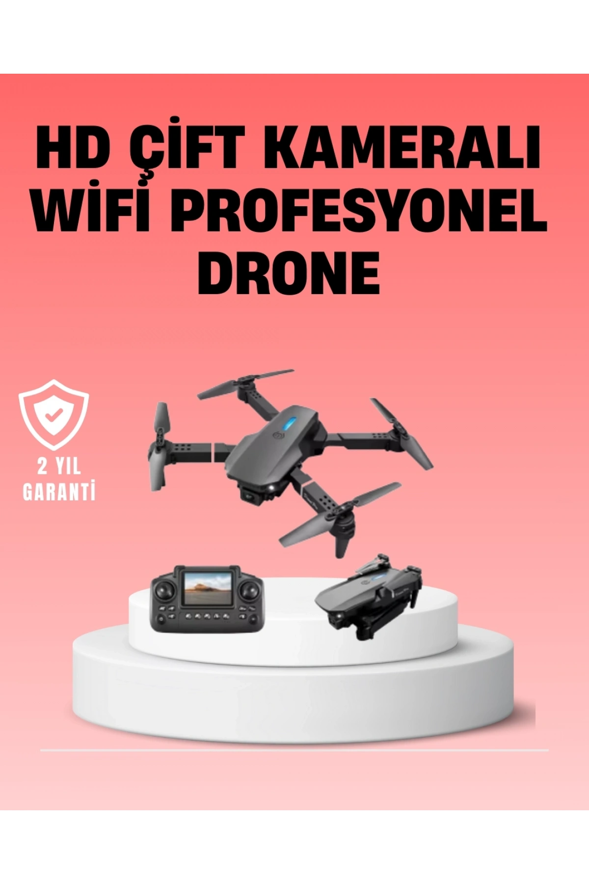 Wifi FPV Canlı Görüntü Aktarımlı Katlanabilir Drone