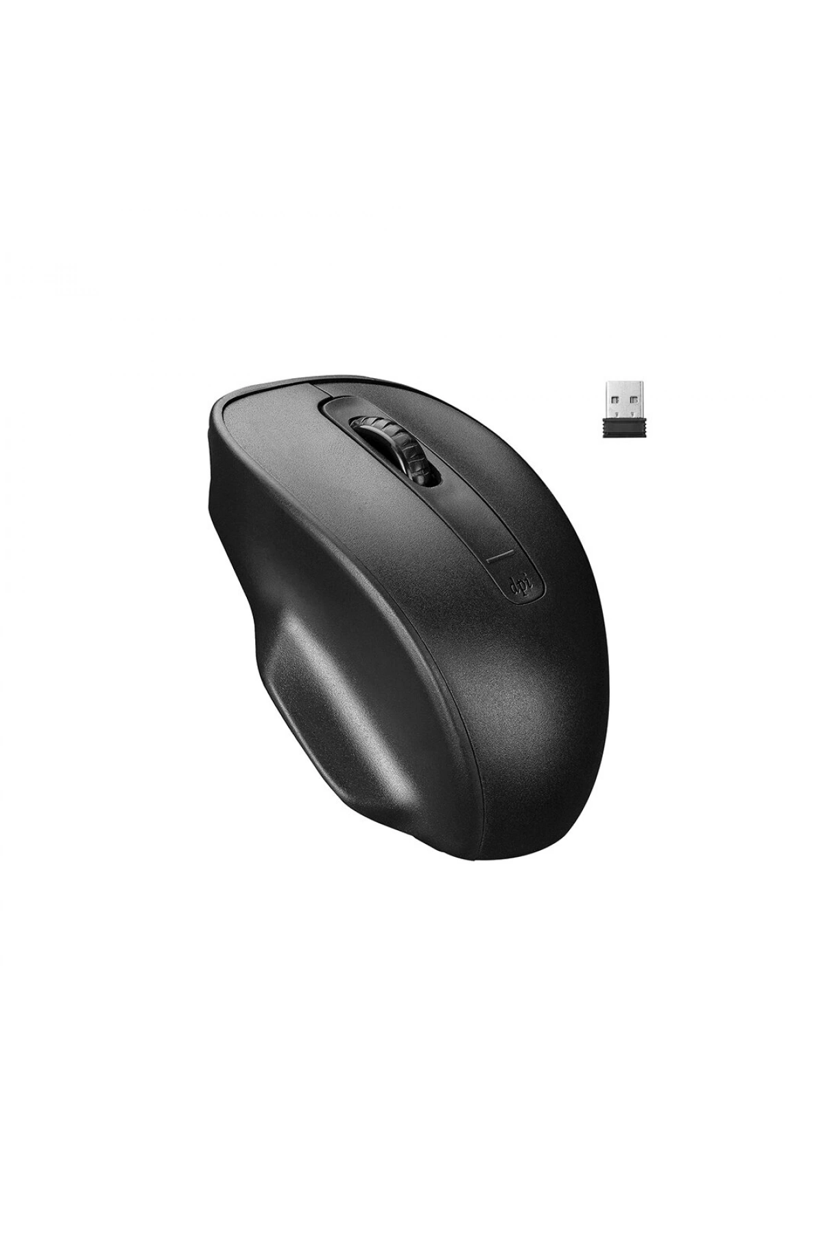 WIRELESS - KABLOSUZ USB OPTİCAL MOUSE VAKUM AMBALAJ 1600 DPI PİLLİ= 1 AA (5047)