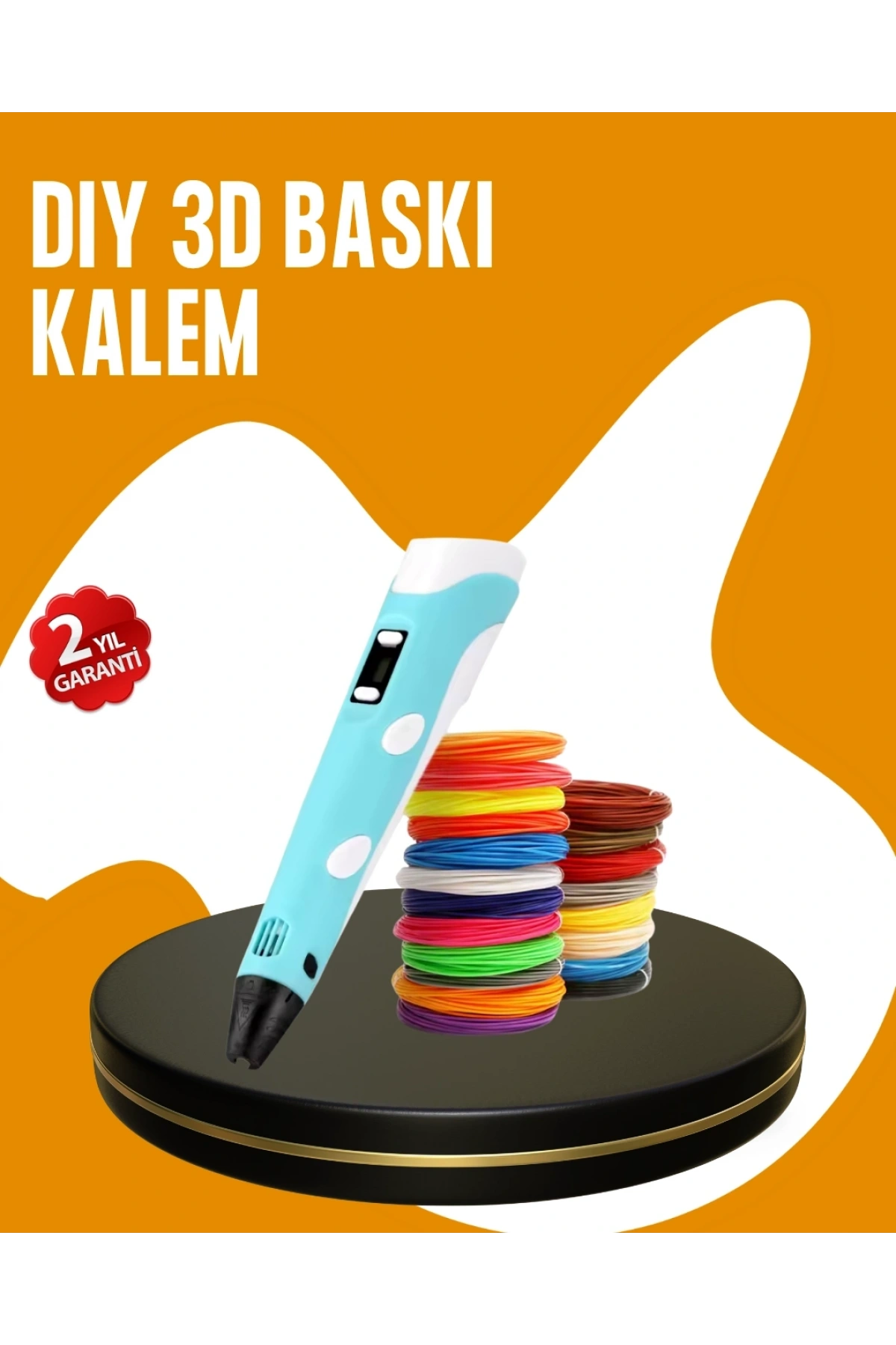 Yaratıcı Çizim ve Modelleme İçin Profesyonel 3D Yazıcı Kalem