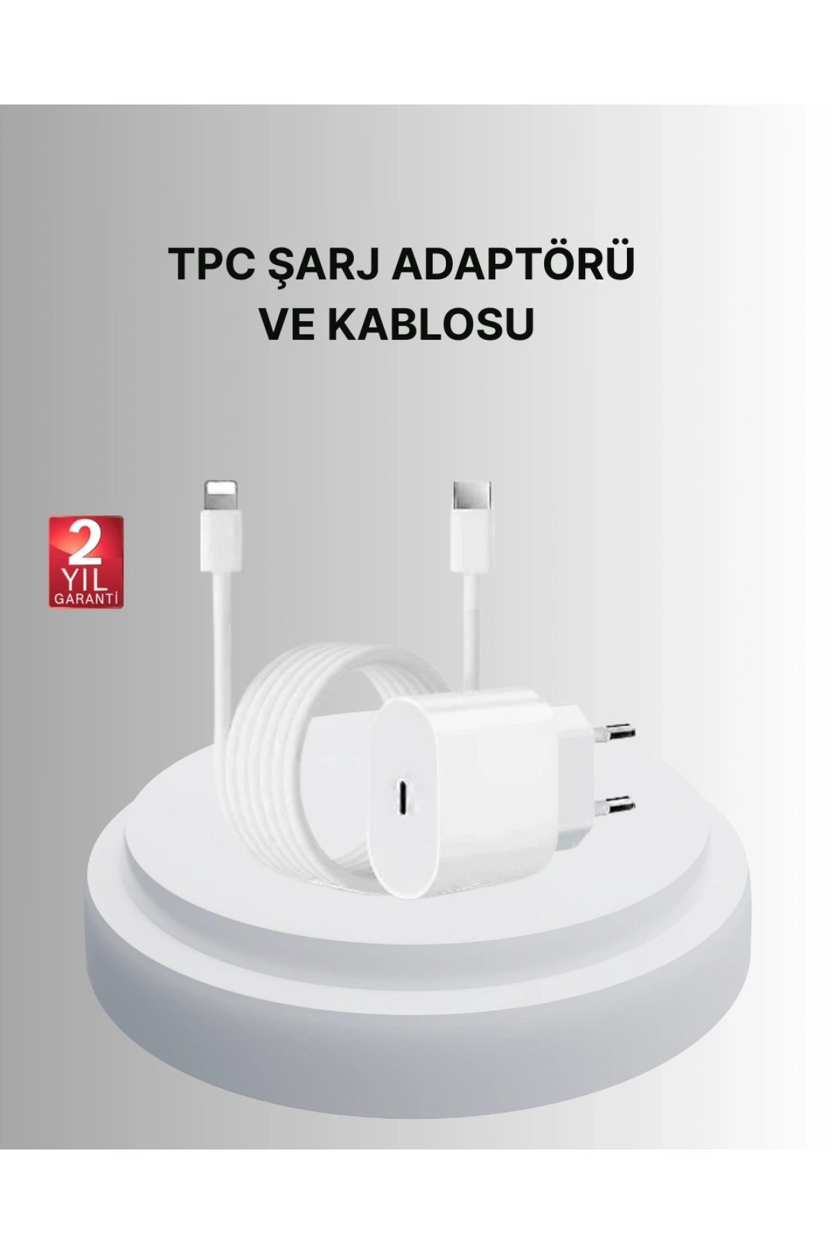 Yeni Nesil 20W USB-C Hızlı Şarj Cihazı iOS Tam Uyumlu