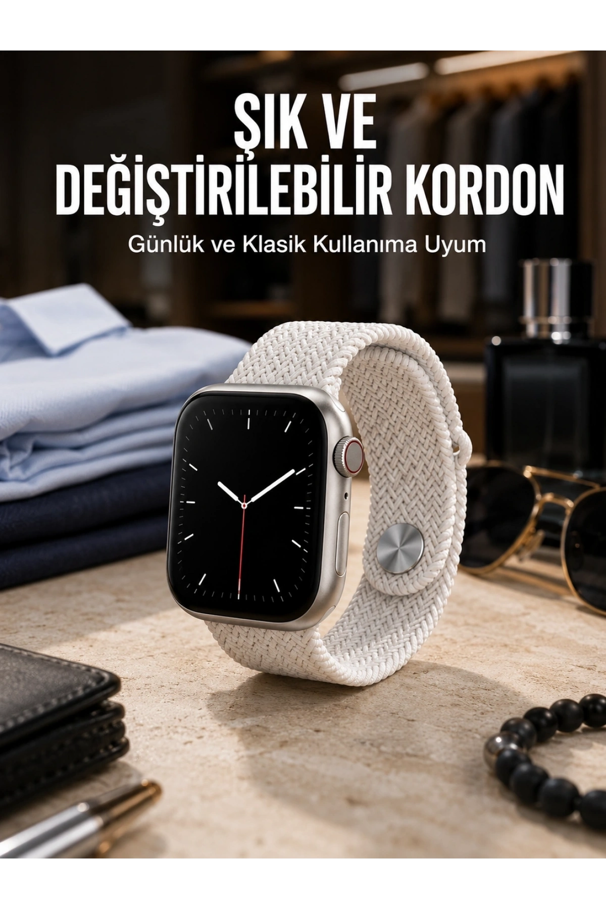 Yeni Nesil Akıllı Saat Arama Cevaplama GPS Takibi Adımsayar NFC Özelliği