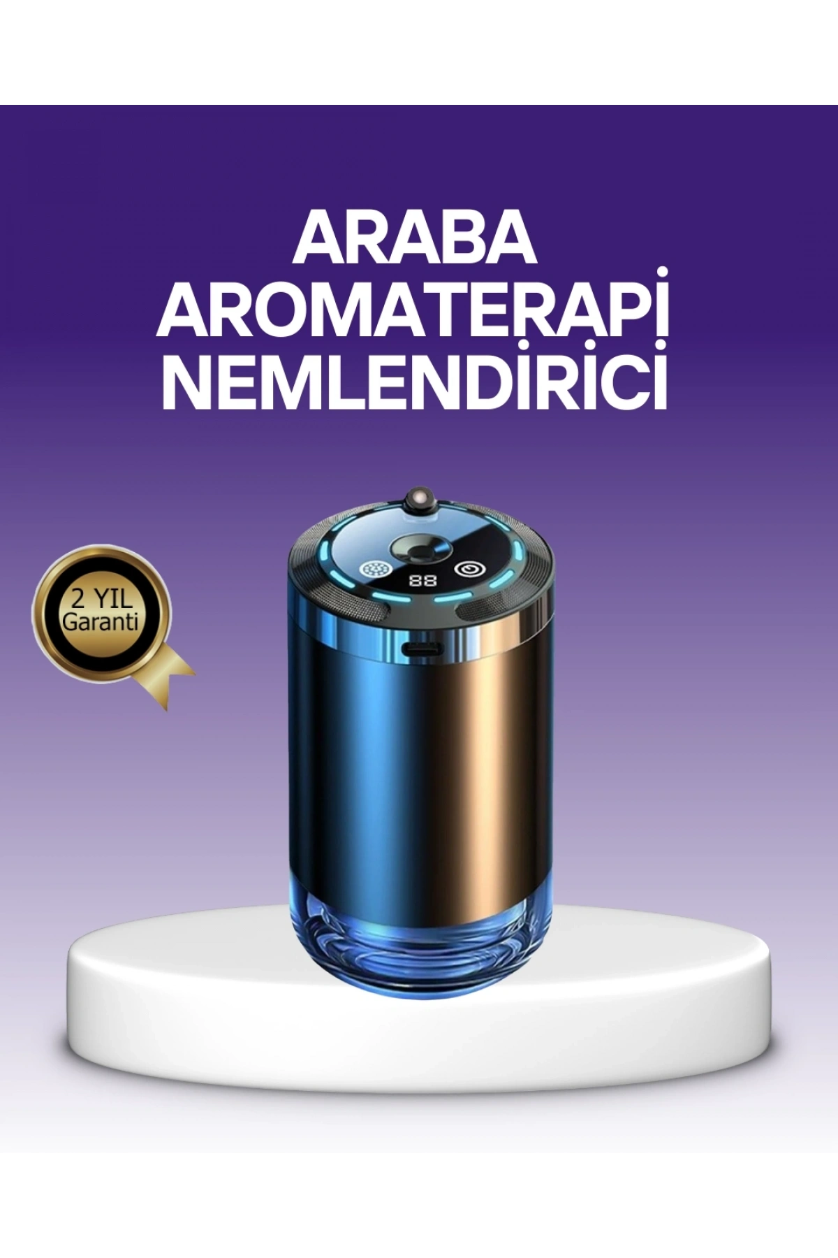 Yıldız Projeksiyonlu Araç İçi Atmosfer Difüzörü