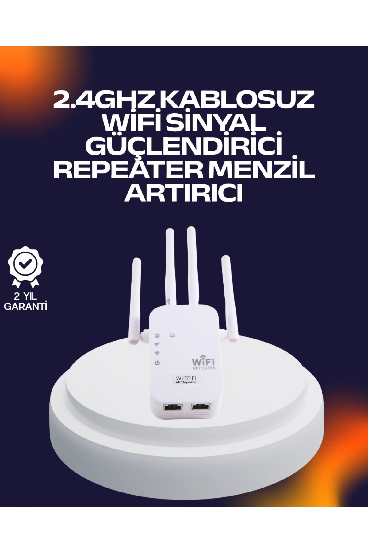 Yüksek Hızlı Parazit Önleyici WiFi Repeater Router