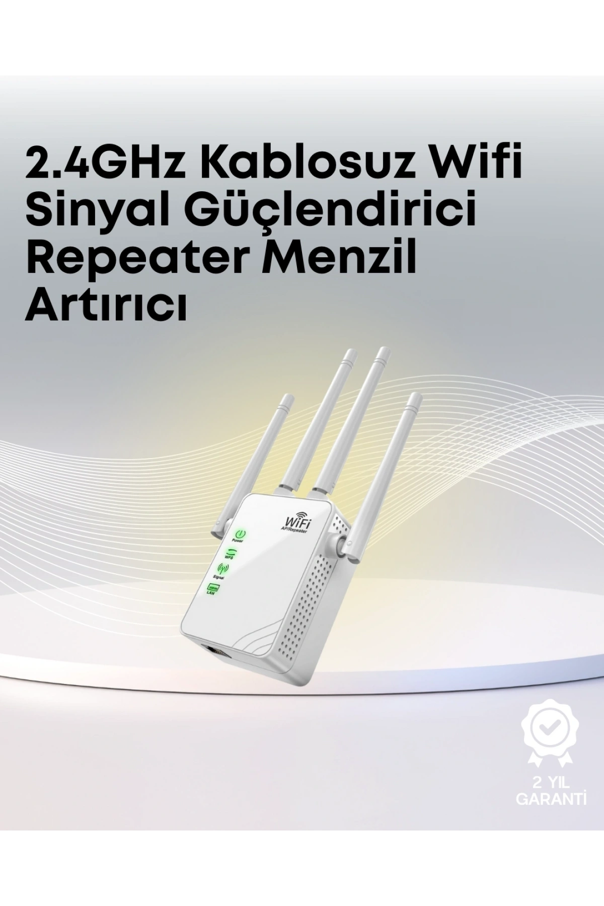 Yüksek Hızlı Parazit Önleyici WiFi Repeater Router