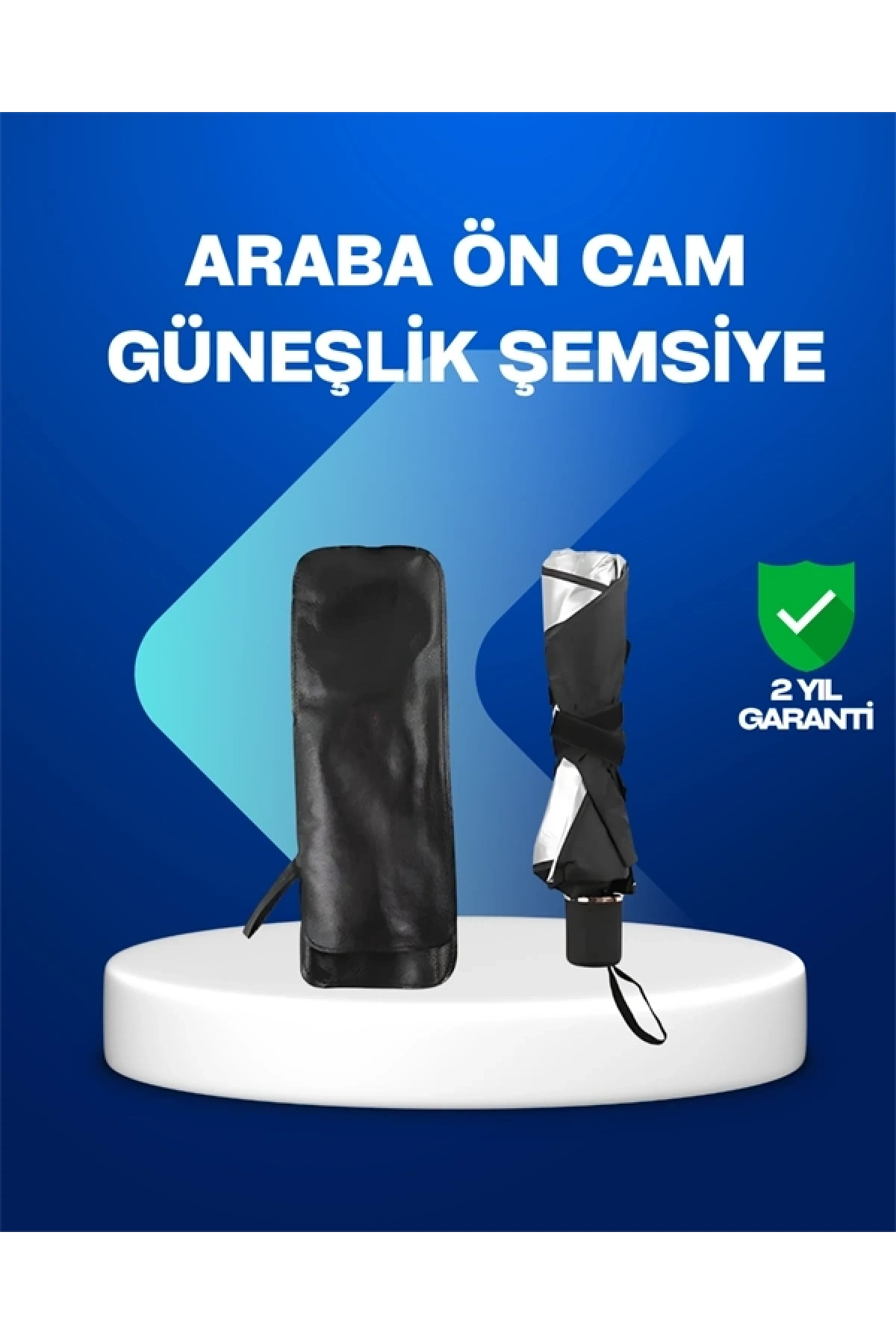 Yüksek Kaliteli Cam Elyaf İskeletli Araba Şemsiyesi – Tüm Araçlara Uygun