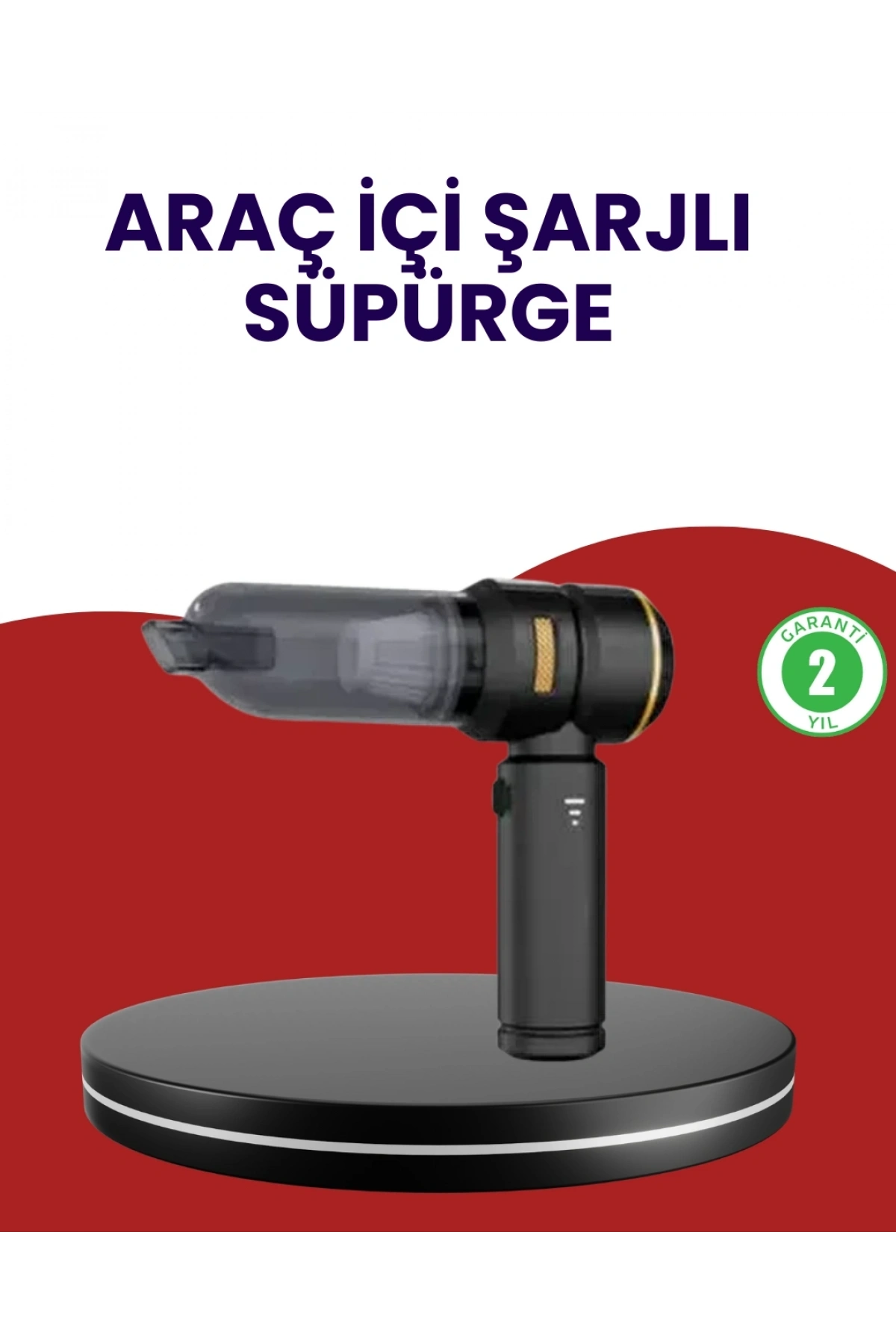 Yüksek Performanslı Araç İçi El Süpürgesi