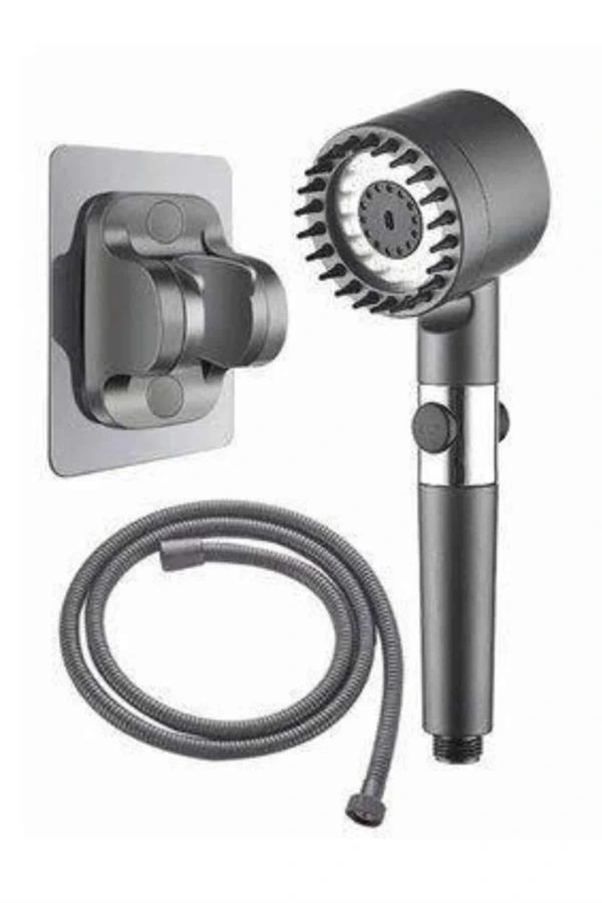 Yüksek Performanslı Masaj Etkili Su Tasarruflu Duş Başlığı Krom Kaplama Uzun Ömürlü