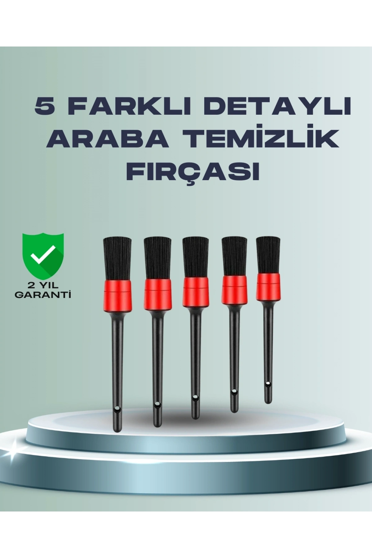 Yumuşak Kıllı Araç Bakım Fırça Takımı