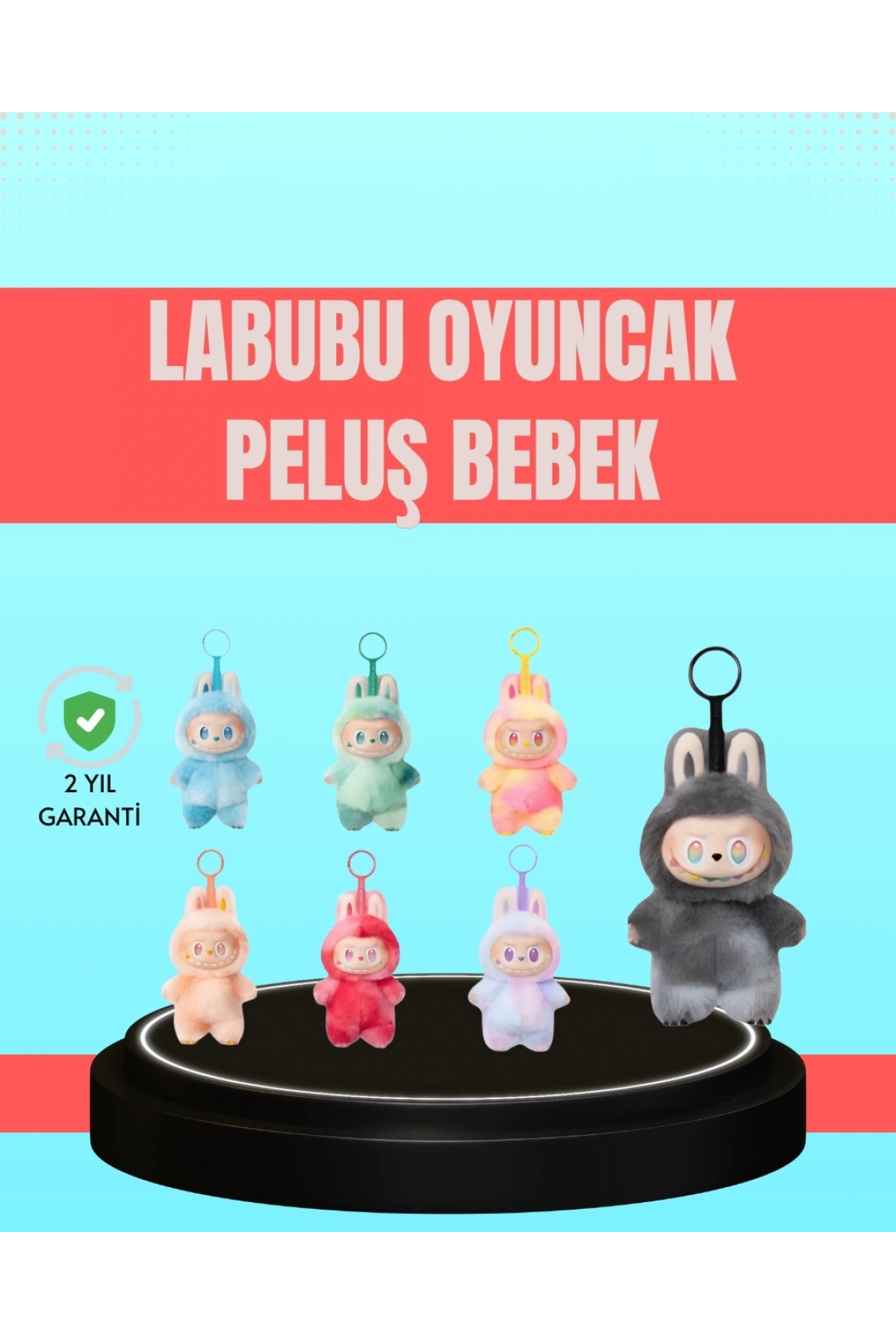 Yumuşak Kumaşlı 20 cm  Peluş – 3 Yaş Üzeri Uygun