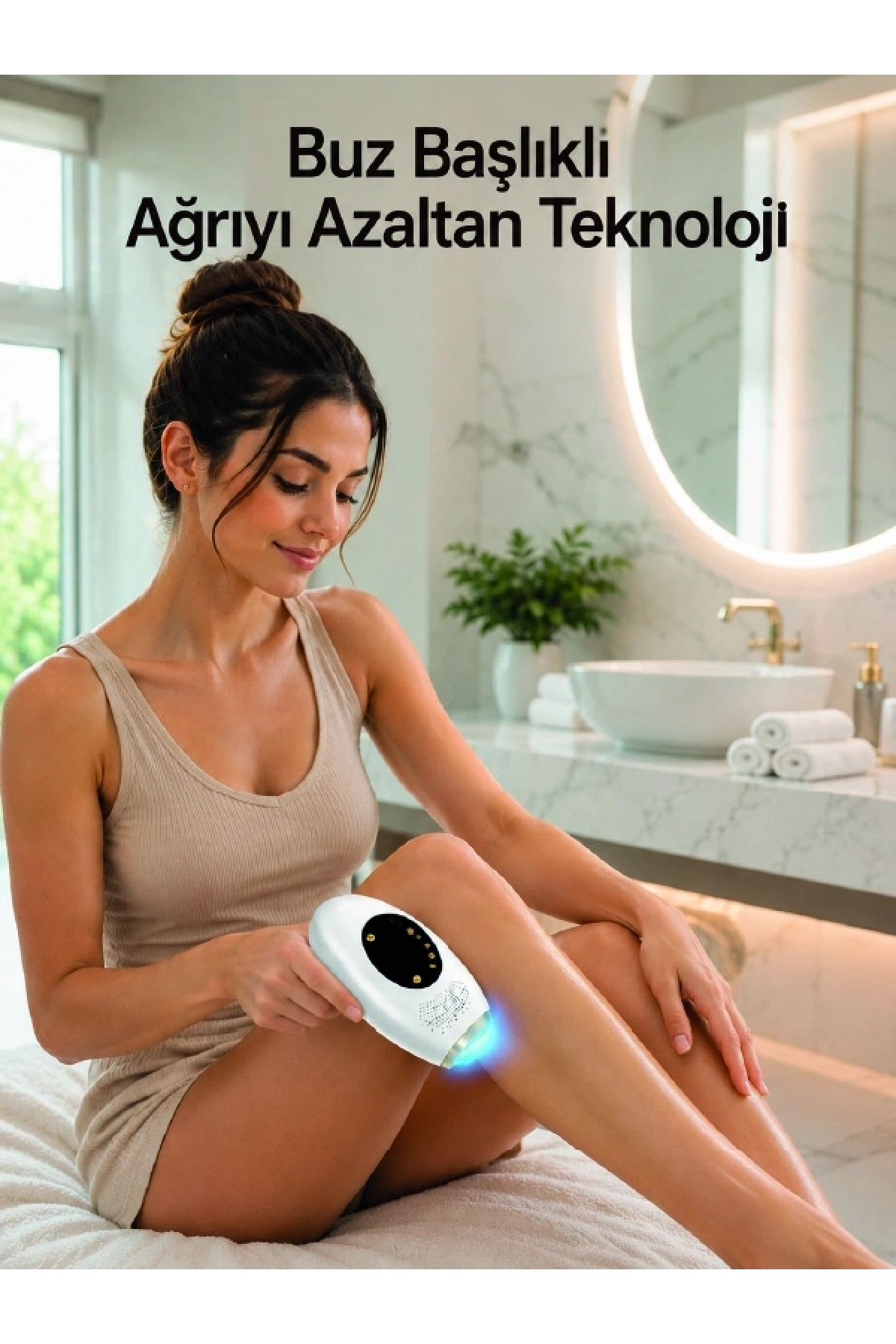 Yüz ve Vücut Kullanımına Uygun IPL Cihazı