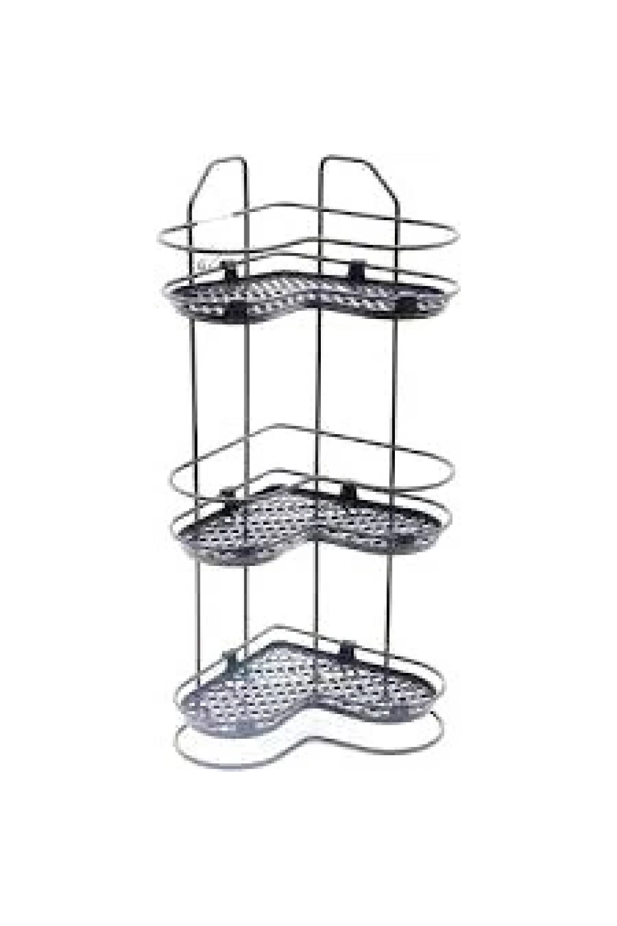 ZARİF 3 KATLI KÖŞELİK SİYAH BEYAZ (5047)