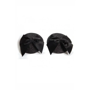 Arias Closet Siyah Fiyonklu Fantezi Göğüs Ucu Kapatıcı