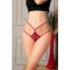 Arias Closet Fantezi Dantelli 2 İpli Bordo Tanga String