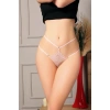 Arias Closet Fantezi Dantelli 2 İpli Pembe Tanga String