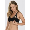 Arias Closet Siyah Dikişsiz Emzirme Sütyeni