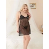 Arias Closet Siyah Transparan File Fantezi Gecelik