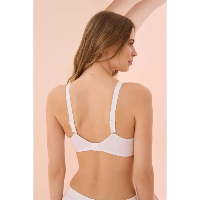 Arias Closet Beyaz Dikişsiz Emzirme Sütyeni