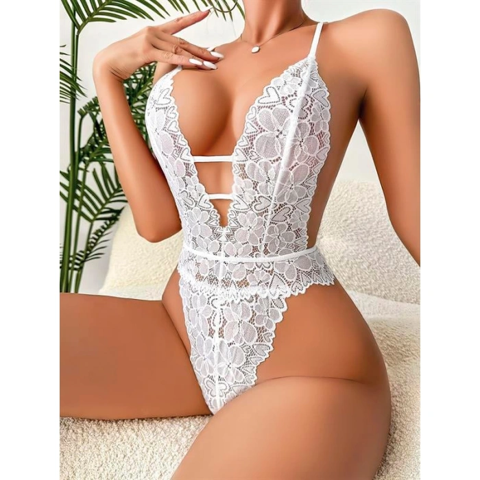 Arias Closet Göğüs Dekolteli Fantezi Body