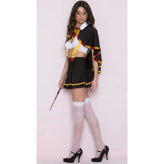 Arias Closet Siyah Harry Potter Cadılar Bayramı Kostümü