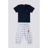 ERKEK BEBEK 2 Lİ KISA KOL T-SHIRT TAKIM - NAVY