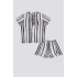 ERKEK BEBEK 2 LI KISA KOL T-SHIRT TAKIM - KREM