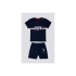 ERKEK BEBEK 2 Lİ KISA KOL T-SHIRT TAKIM - NAVY