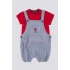 ERKEK BEBEK KISA KOL 2 Lİ TAKIM - GECE MAVİSİ