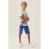 ERKEK ÇOCUK BERMUDA TAKIM - LACİVERT