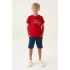 ERKEK ÇOCUK BERMUDA TAKIM - KIRMIZI