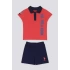 ERKEK BEBEK KISA KOL TSHIRT 2 Lİ TAKIM - CORAL