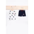 US POLO ERKEK BEBEK2Lİ KISA KOL T SHIRT TAKIM - KREM