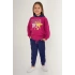 KIZ ÇOCUK EŞOFMAN TAKIM - MÜRDÜM