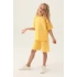 KIZ ÇOCUK BERMUDA TAKIM - Sarı