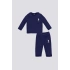 ERKEK BEBEK UZUN KOL 2Lİ TAKIM - COBALT