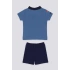 ERKEK BEBEK KISA KOL TSHIRT 2 Lİ TAKIM - PARLAK MİNT