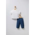 U.S.POLO ASSN. KIZ BEBEK 2Lİ TAKIM - Beyaz