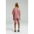 KIZ ÇOCUK BERMUDA TAKIM - RETRO PEMBE