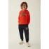 ERKEK ÇOCUK ESOFMAN TAKIM - NAR ÇIÇEGI