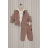 US POLO KIZ BEBEK 3LU TAKIM - VİZON